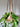 Jute and cork plant hanger with plant hanging from the ceiling